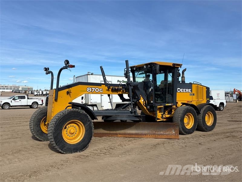 John Deere 870G Motor Grader Grejderi