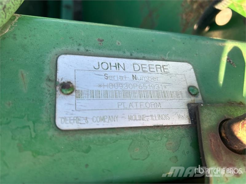 John Deere 930 Rezalne glave za kombajne