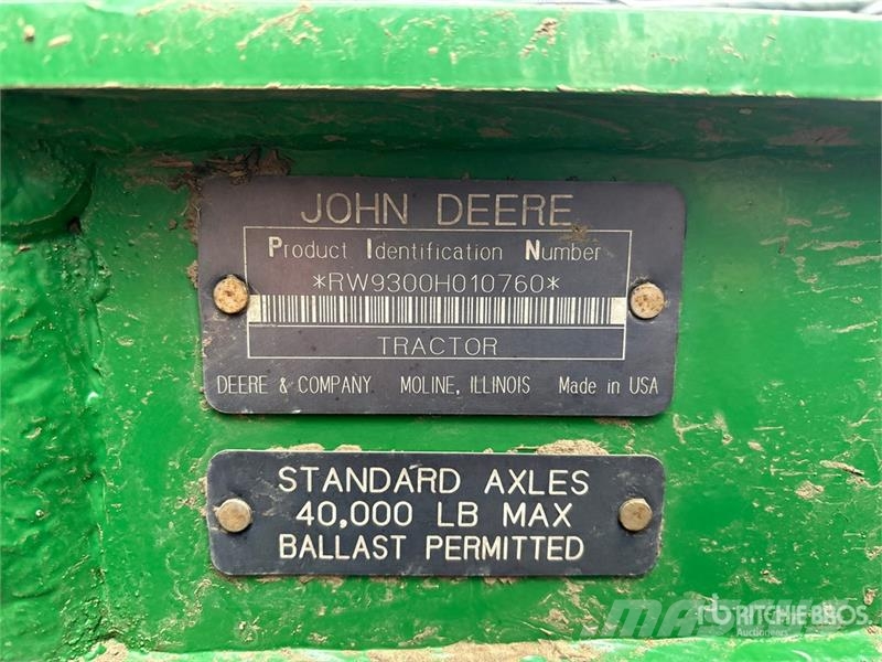 John Deere 9300 農業機械 - その他