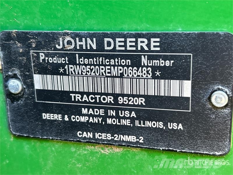 John Deere 9520R Žemės ūkis - Kita