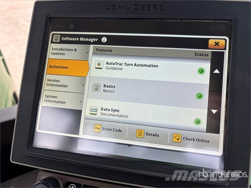 John Deere 9520RX الجرارات