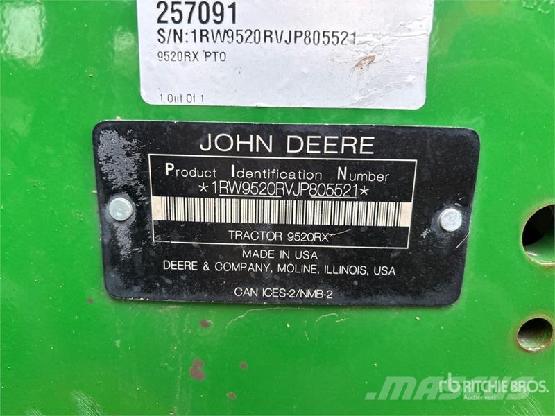 John Deere 9520RX الجرارات