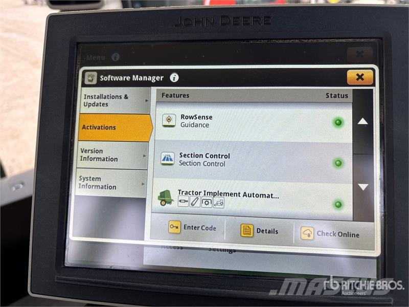 John Deere 9520RX الجرارات