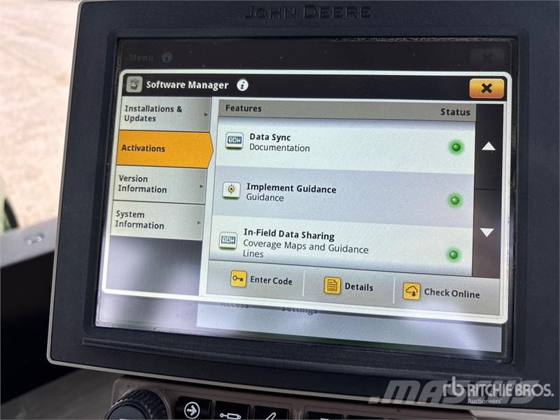 John Deere 9520RX الجرارات