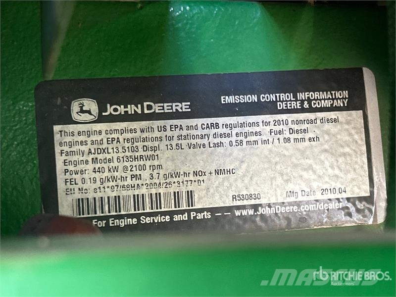 John Deere 9530T Traktorer