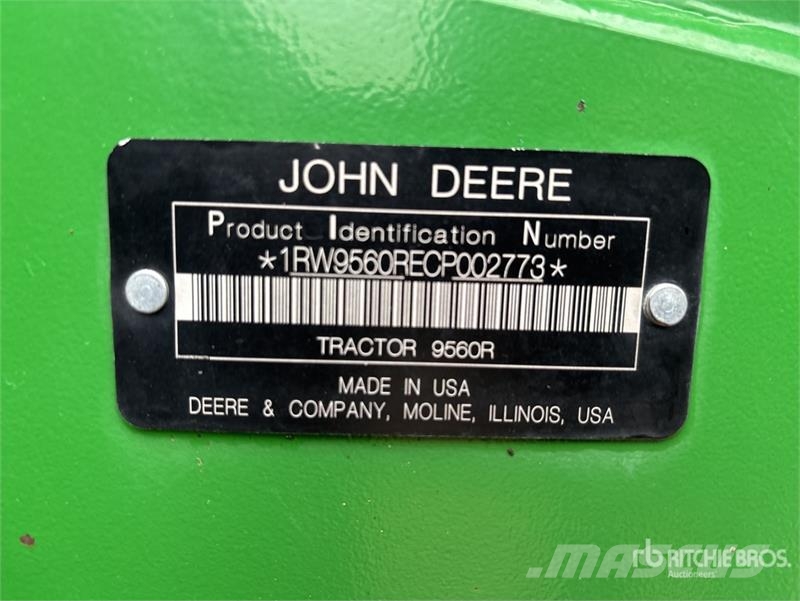 John Deere 9560R Otra maquinaria agrícola