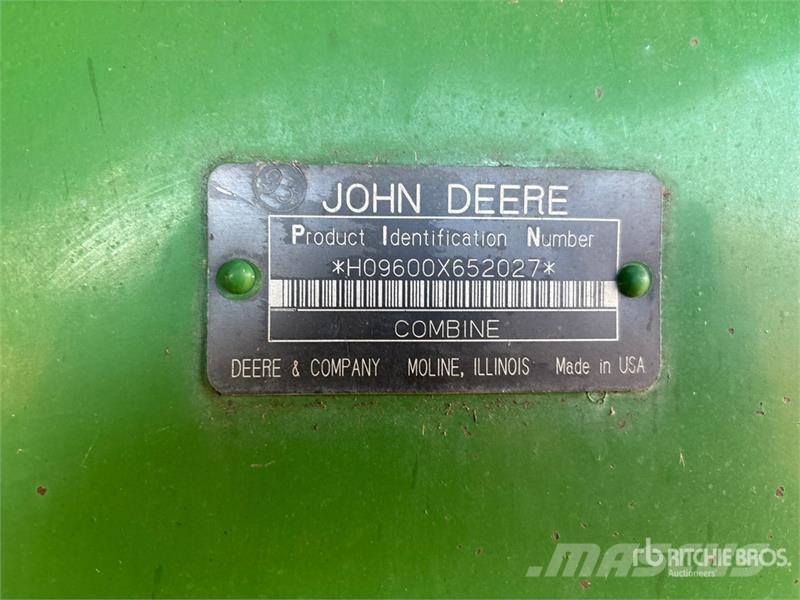 John Deere 9600 Kombajni