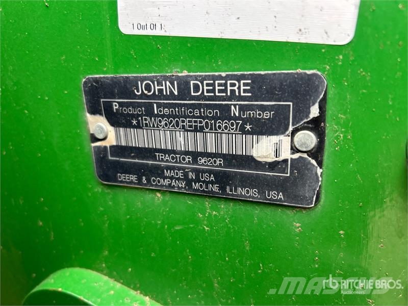 John Deere 9620R Žemės ūkis - Kita