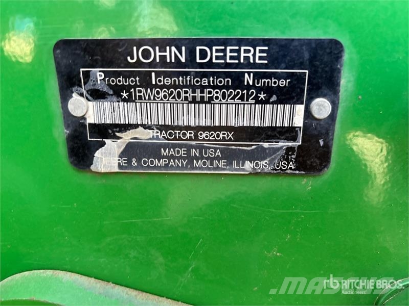 John Deere 9620RX Traktory