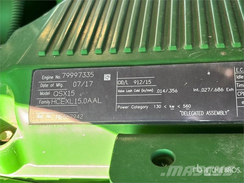 John Deere 9620RX الجرارات