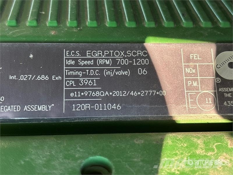 John Deere 9620RX الجرارات