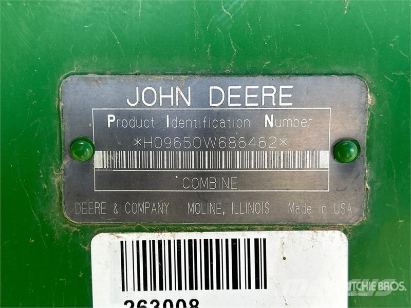 John Deere 9650W Combine Harvester Leikkuupuimurit
