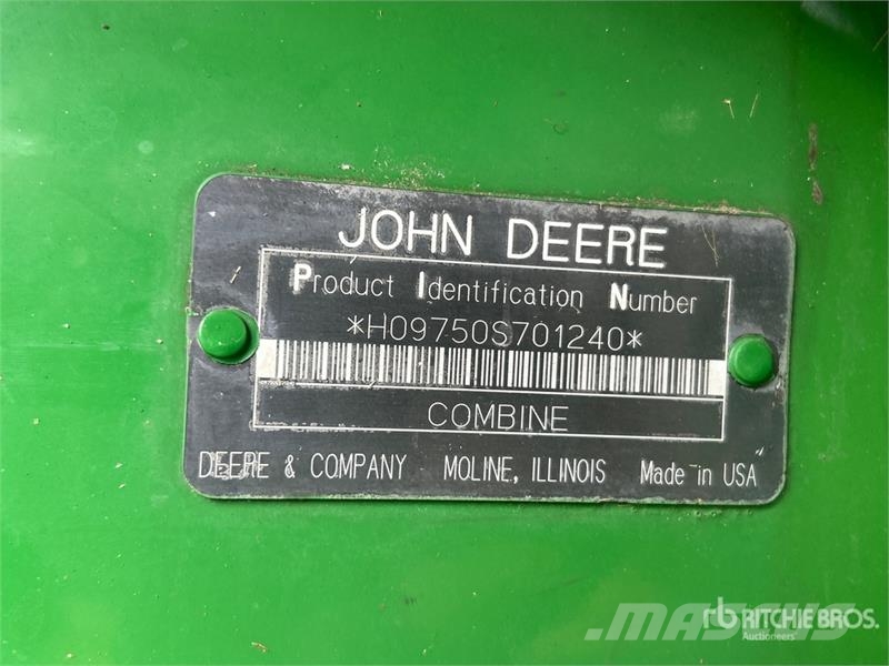 John Deere 9750 STS Kombájnok