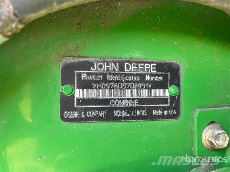 John Deere 9760 STS Combine harvesters