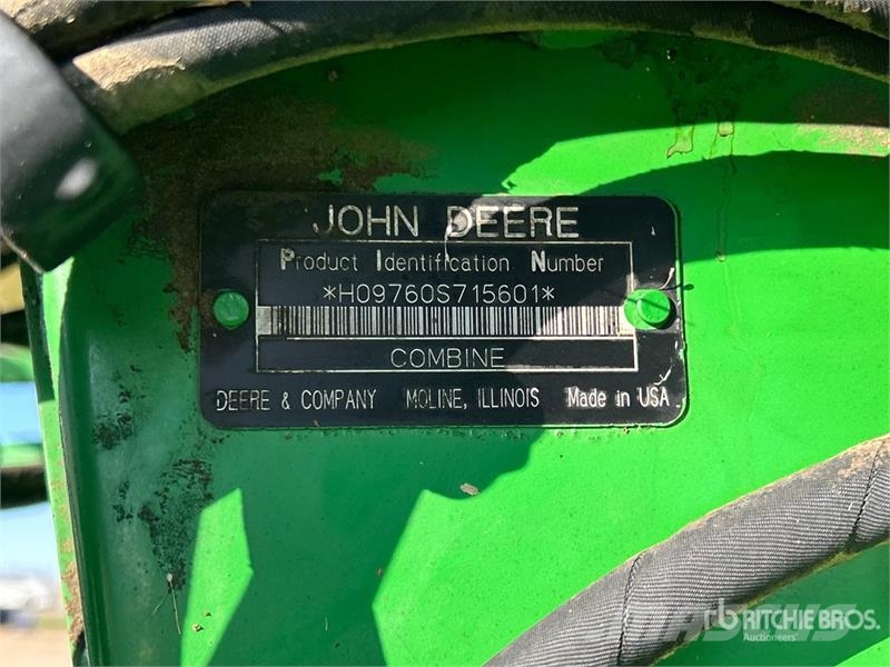 John Deere 9760 STS Kombajni