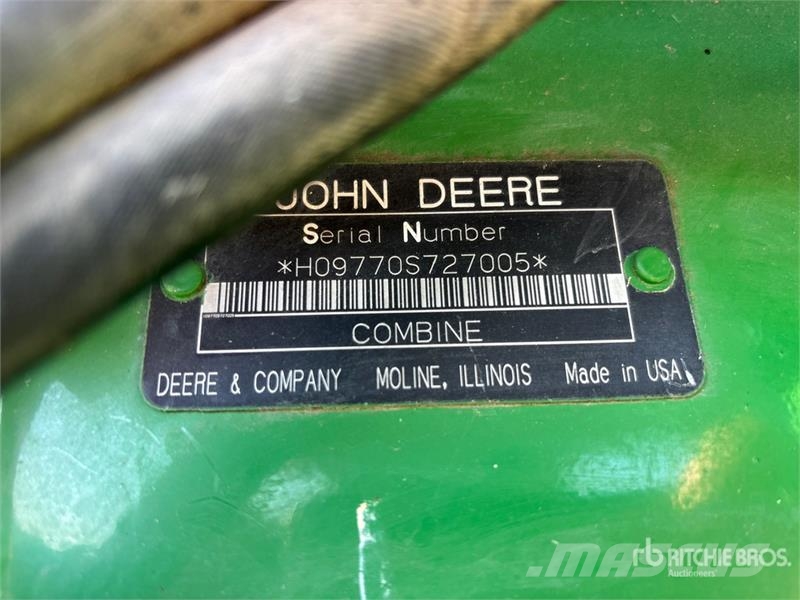 John Deere 9770 Mähdrescher