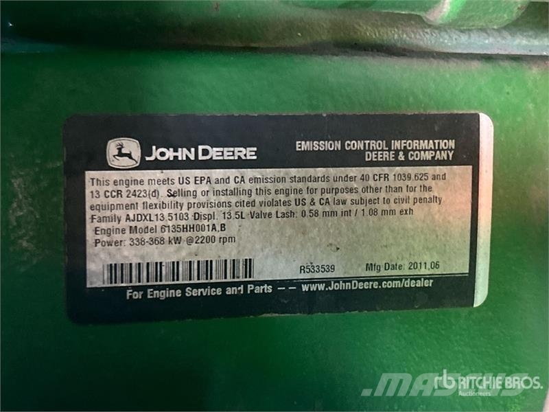 John Deere 9870 STS Зернозбиральні комбайни