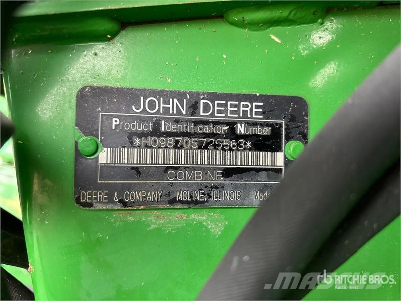 John Deere 9870 STS Kombájnok