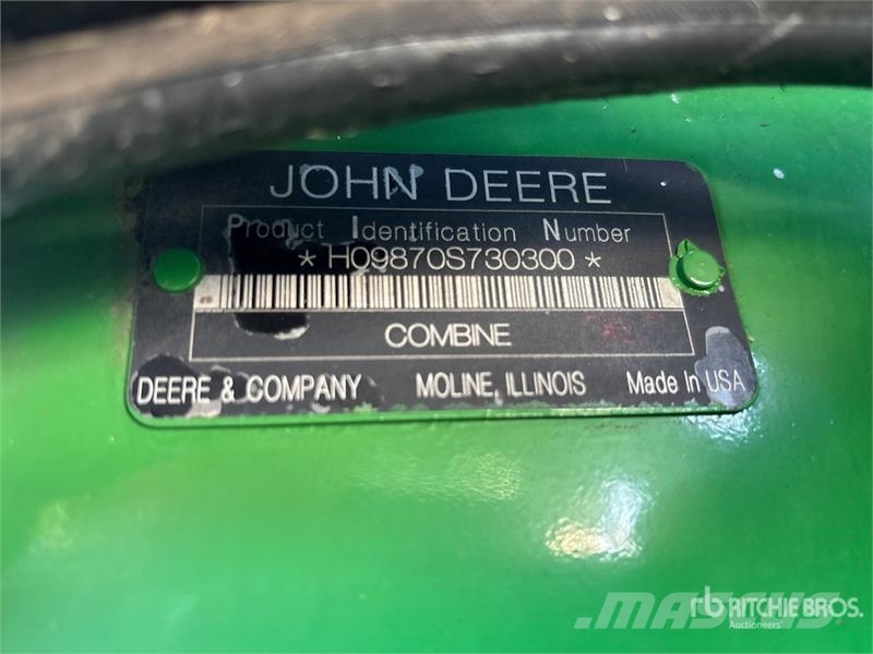 John Deere 9870 STS Зернозбиральні комбайни