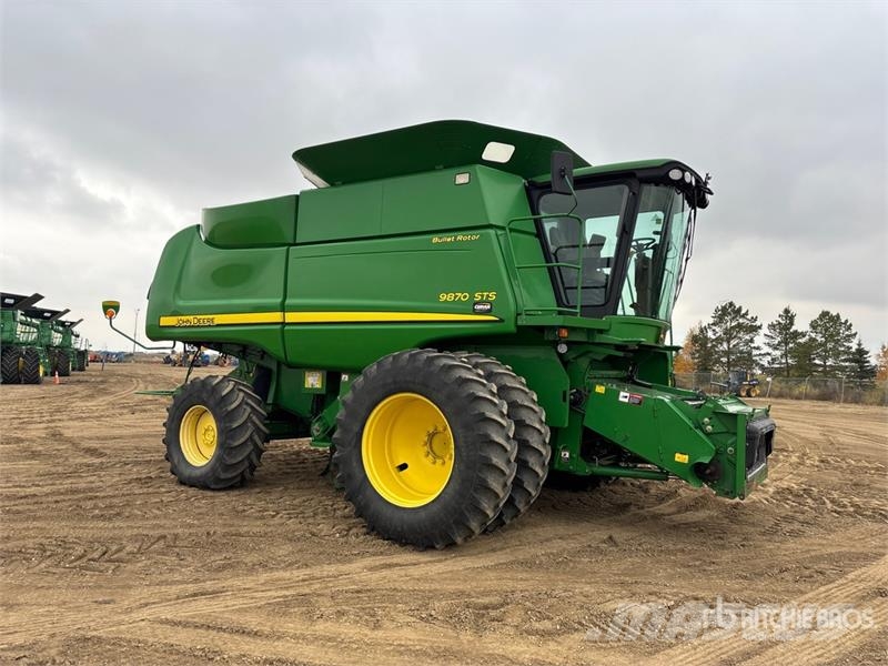 John Deere 9870 STS Kombájnok