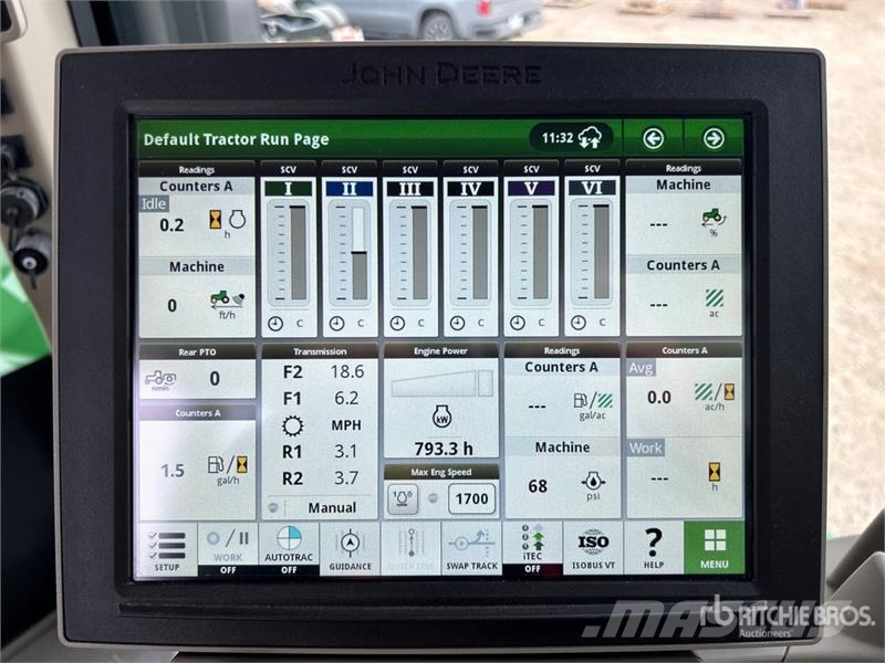 John Deere 9RX 540 Signature Edition Track Tractor Трактори