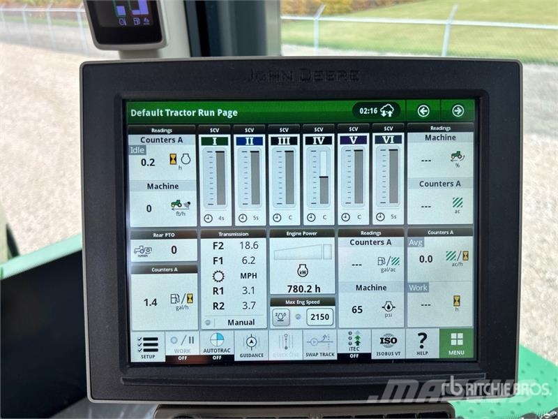John Deere 9RX 540 Signature Edition Track Tractor Traktoriai