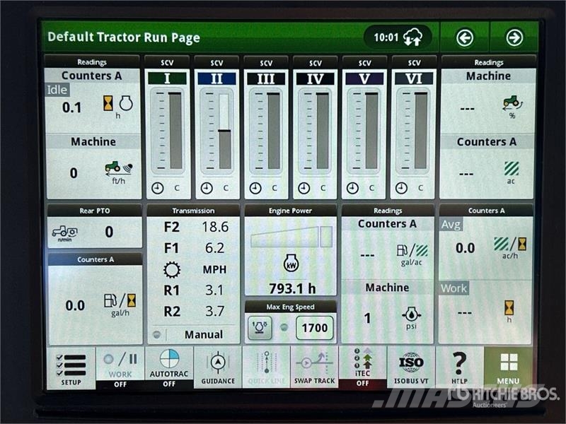 John Deere 9RX 540 Signature Edition Track Tractor Трактори