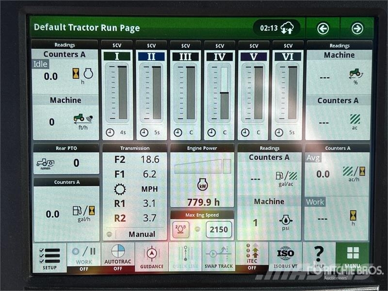 John Deere 9RX 540 Track Tractor Traktoren