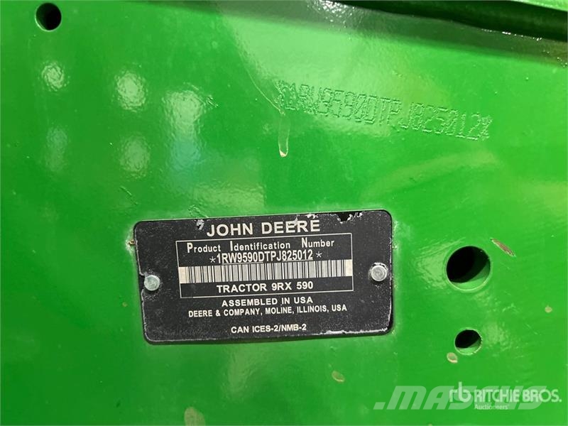 John Deere 9RX 590 Track Tractor Traktörler
