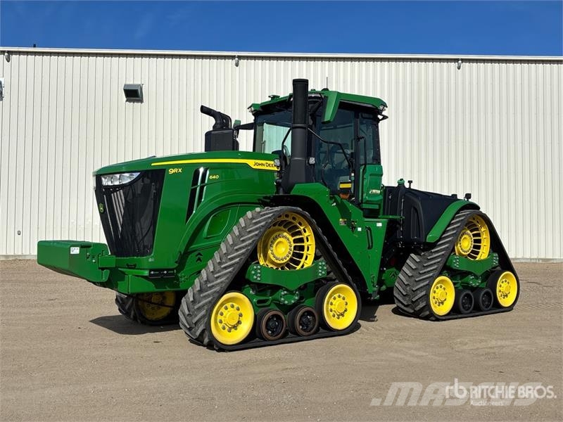 John Deere 9RX 640 Signature Edition Track Tractor Traktorer