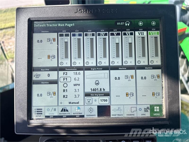 John Deere 9RX 640 Signature Edition Track Tractor Traktorit