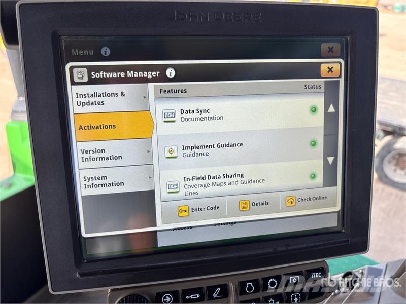 John Deere 9RX 640 Signature Edition Track Tractor Traktorer