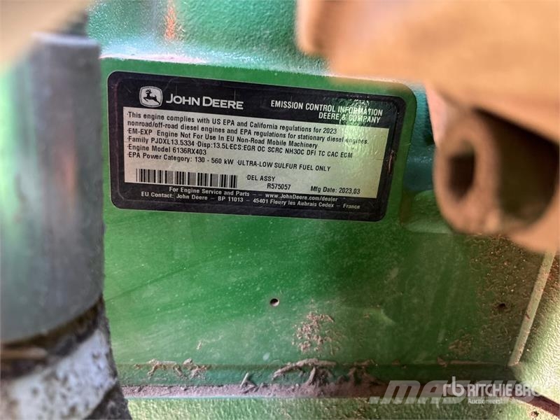 John Deere 9RX 640 Track Tractor Traktori