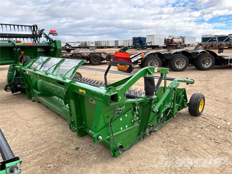 John Deere BP15 15 ft Combine Pickup Header Testate per mietitrebbie