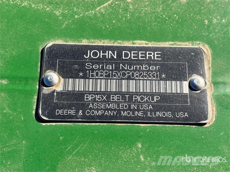 John Deere BP15 15 ft Combine Pickup Header Cabeçotes de colheitadeira