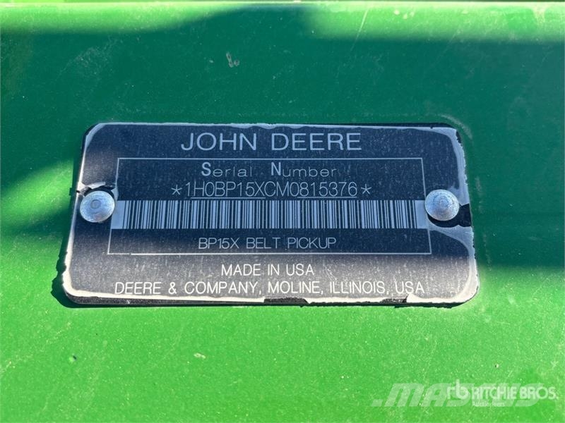 John Deere BP15 15 ft Belt Combine Header Combine capete pentru culegatoare
