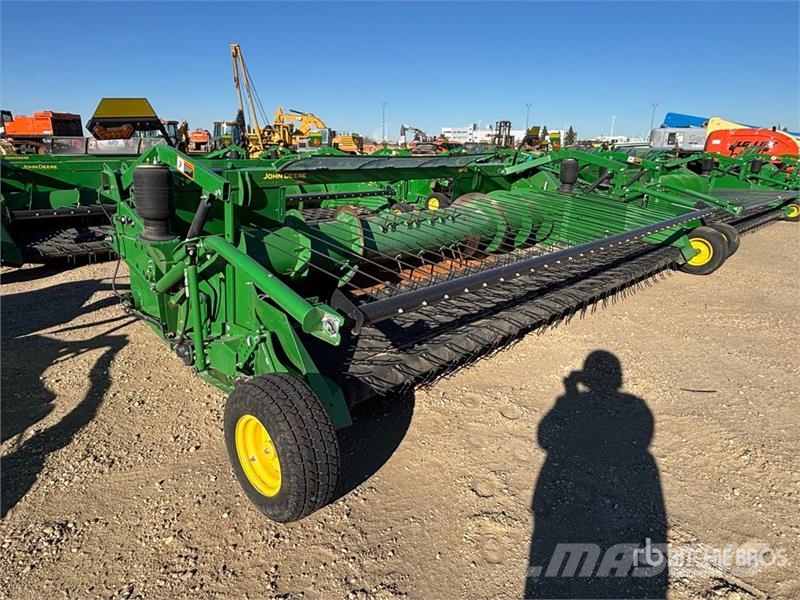 John Deere BP15 15 ft Belt Combine Pickup Header Testate per mietitrebbie