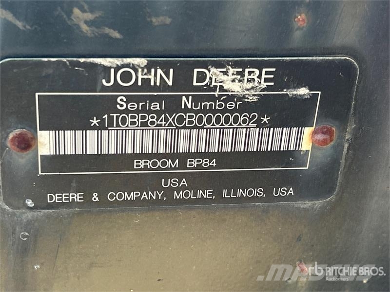 John Deere BP84 84 in Skid Steer Sweeper Četke