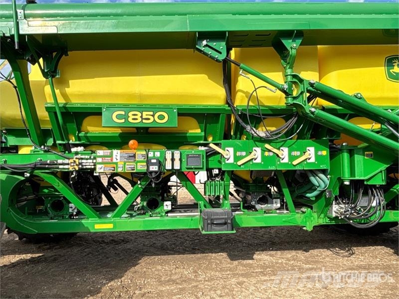 John Deere C850 Mechanické sejačky