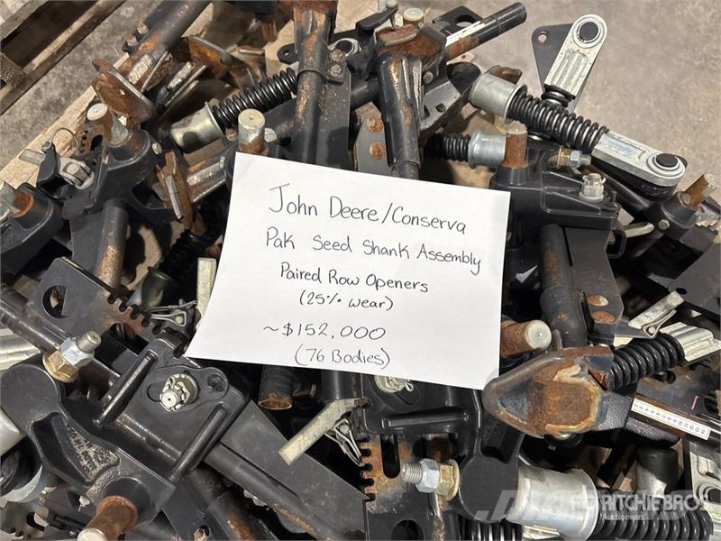 John Deere Conserva Pak Seed Shank Assembly Paired Row Opener Inne akcesoria