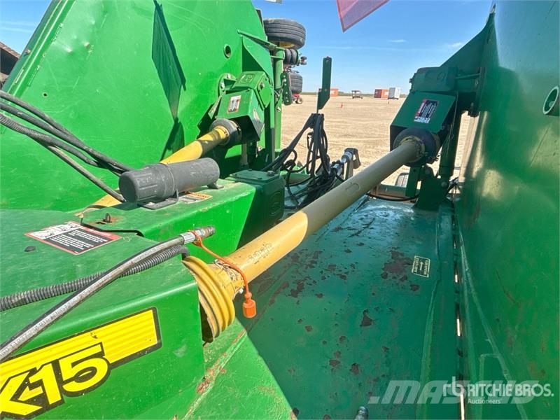 John Deere CX15 15 ft Flex Wing Rotary Cutter معدات جز نباتات البطاطس المتيبسة