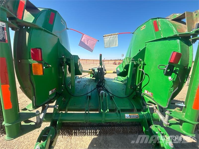 John Deere CX15 15 ft Flex Wing Rotary Cutter معدات جز نباتات البطاطس المتيبسة