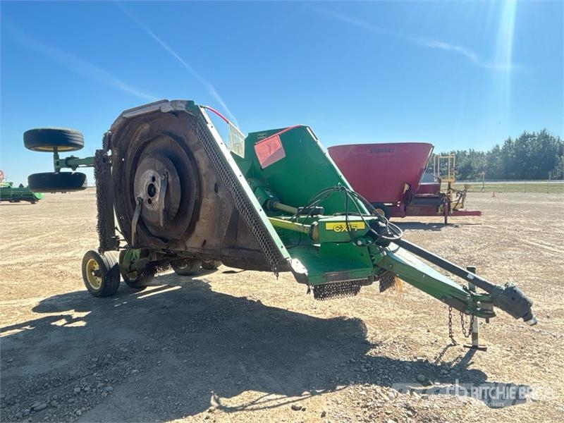 John Deere CX15 15 ft Flex Wing Rotary Cutter معدات جز نباتات البطاطس المتيبسة