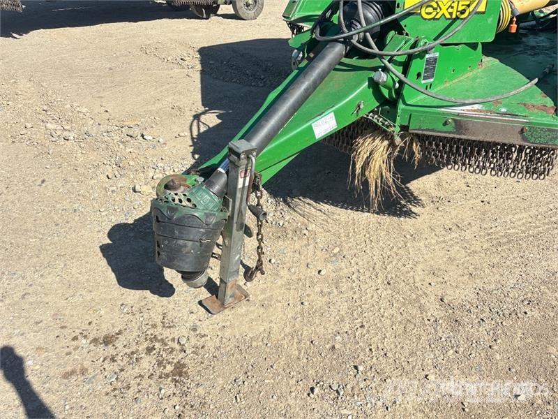 John Deere CX15 15 ft Flex Wing Rotary Cutter معدات جز نباتات البطاطس المتيبسة