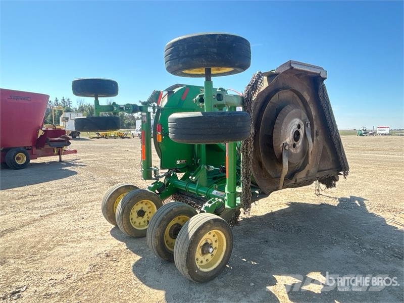 John Deere CX15 15 ft Flex Wing Rotary Cutter معدات جز نباتات البطاطس المتيبسة