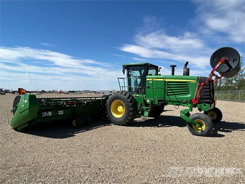 John Deere D450 35 ft Swather Windrower Segadoras hileradoras