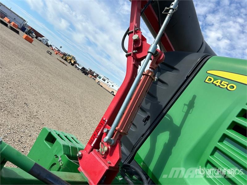 John Deere D450 35 ft Swather Windrower Segadoras hileradoras