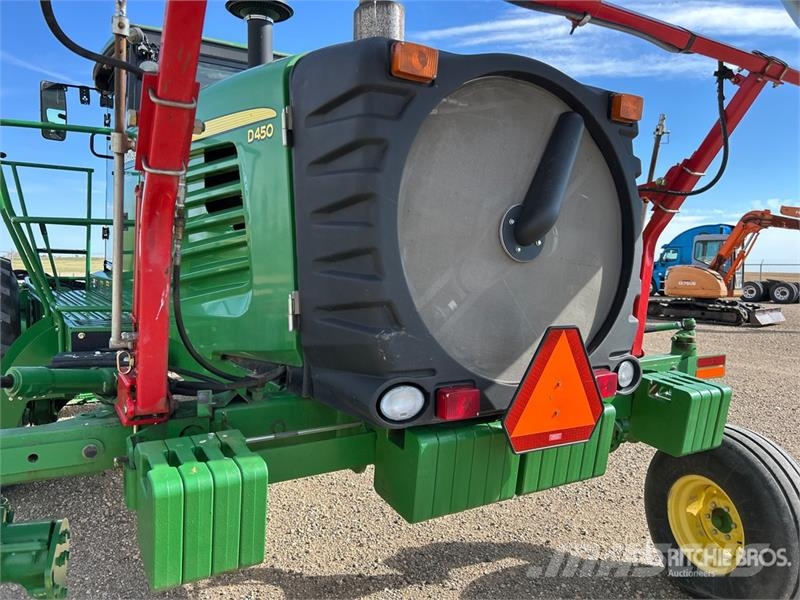 John Deere D450 35 ft Swather Windrower Segadoras hileradoras