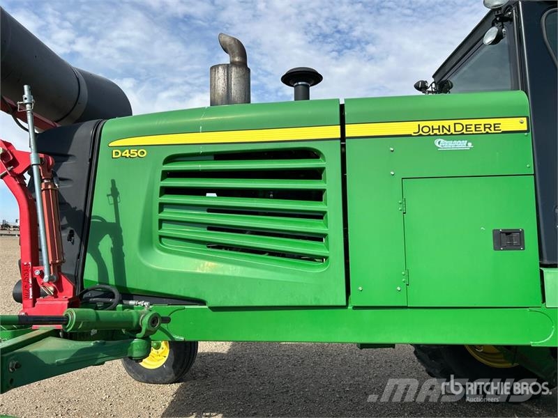 John Deere D450 35 ft Swather Windrower Segadoras hileradoras