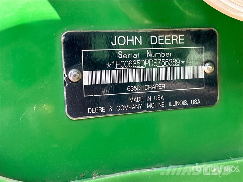 John Deere D450 35 ft Swather Windrower Segadoras hileradoras
